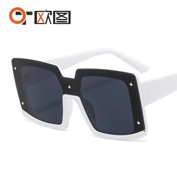 new arrival 2020 futuristic sunglasses women big square fashion sunglasses oversized shades for women feminino, White;black
new arrival 2020 futuristic sunglasses women big square fashion sunglasses oversized shades for women feminino, White;black