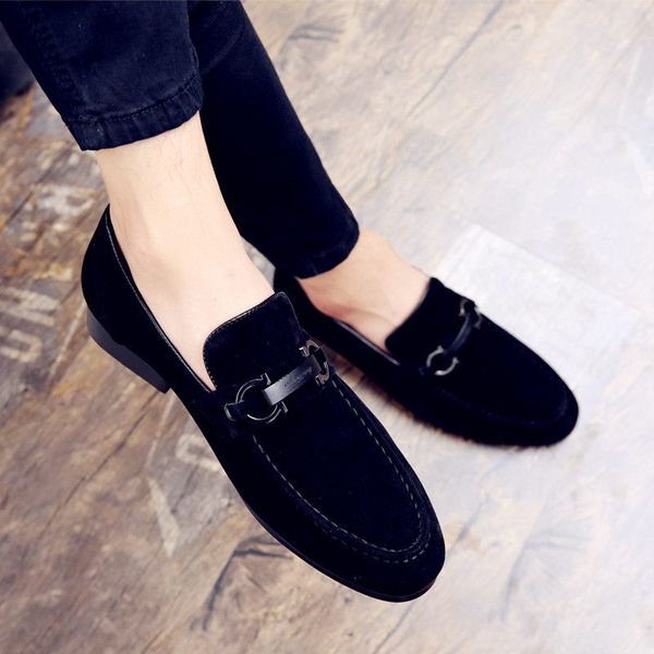 2020 brand mens luxury suede leather shoes men loafers fashion informal dress shoes men's casual business party slip on, Black
2020 brand mens luxury suede leather shoes men loafers fashion informal dress shoes men's casual business party slip on, Black