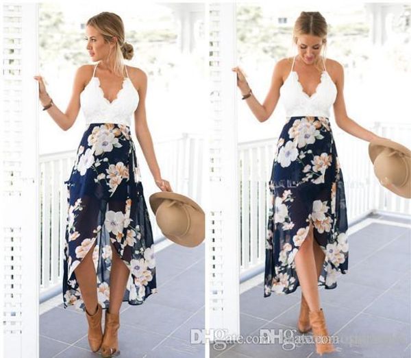 women dress sheer lace panelled chiffon print sling sleeveless vest sling elegant lady long skirt casual loose dresses size s-xl, Black;gray
women dress sheer lace panelled chiffon print sling sleeveless vest sling elegant lady long skirt casual loose dresses size s-xl, Black;gray