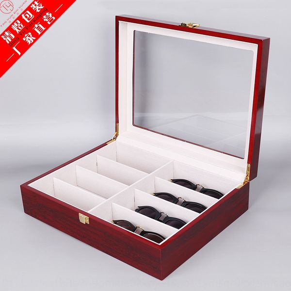 fncy1 sandalwood rhyme zhiyuan baking paint 8-bit high-end sun case sun case glasses sunglasses storage display outer packing box wooden box, Blue
fncy1 sandalwood rhyme zhiyuan baking paint 8-bit high-end sun case sun case glasses sunglasses storage display outer packing box wooden box, Blue