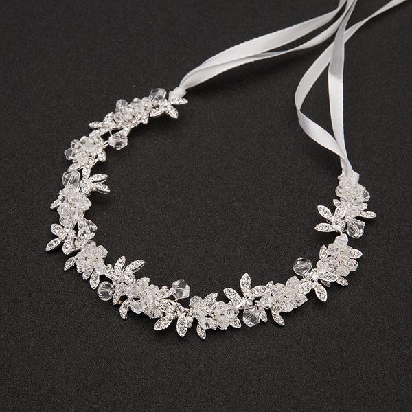 28 cm crystal bridal headbands for women silver color rhinestones flower wedding hair accessories handmade hair ornaments, Golden;silver
28 cm crystal bridal headbands for women silver color rhinestones flower wedding hair accessories handmade hair ornaments, Golden;silver