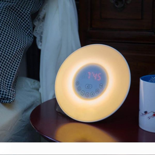 new digital luminous alarm clock colored sunrise wake up light lamp nature night light with sounds fm radio clocks bs
new digital luminous alarm clock colored sunrise wake up light lamp nature night light with sounds fm radio clocks bs