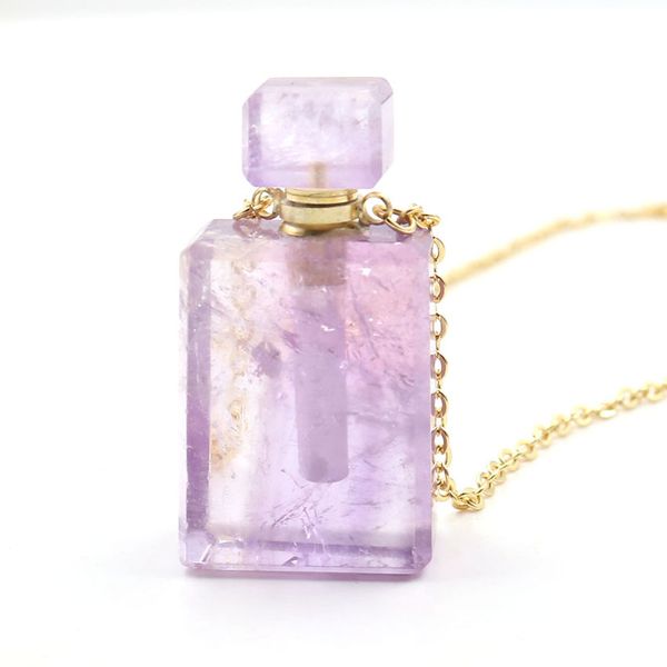 5 pcs gold plated rectangle shape amethyst stone neclace perfume bottle pendant for women black obsidian jewelry, Silver
5 pcs gold plated rectangle shape amethyst stone neclace perfume bottle pendant for women black obsidian jewelry, Silver