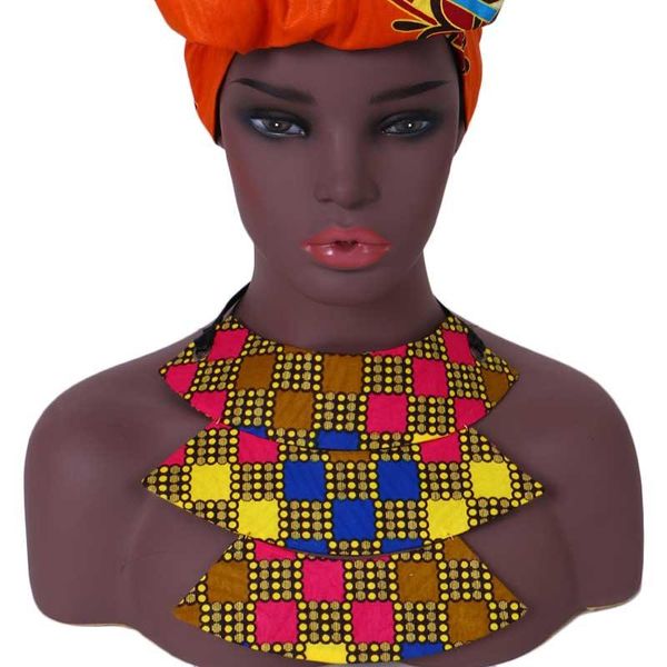 brw 2018 african fabric cloth choker necklaces for women wax print false collar ankara handmade jewelry african necklace wyb341, Golden;silver
brw 2018 african fabric cloth choker necklaces for women wax print false collar ankara handmade jewelry african necklace wyb341, Golden;silver