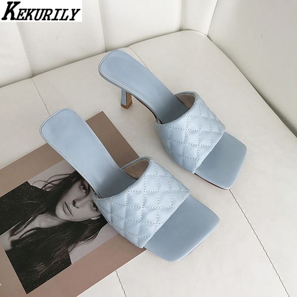 new 7cm heel slipper women plaid sewing flip flops open toe slides slip on mule summer high heels shoes fashion sandalias mujer, Black
new 7cm heel slipper women plaid sewing flip flops open toe slides slip on mule summer high heels shoes fashion sandalias mujer, Black