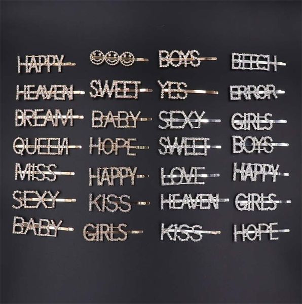 shinny bling diamond hair clips crystal rhinestone words letter hairpins bobby pin sparkle bling hairclip headdress accessery gifts d73102, Slivery;white
shinny bling diamond hair clips crystal rhinestone words letter hairpins bobby pin sparkle bling hairclip headdress accessery gifts d73102, Slivery;white