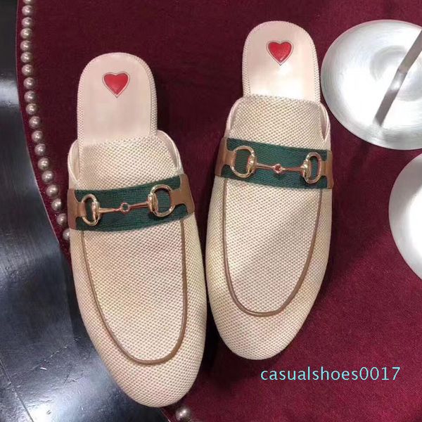 womens fur slippers mules flats genuine leather luxury designer metal chain ladies casual shoes 35-41 c17, Black
womens fur slippers mules flats genuine leather luxury designer metal chain ladies casual shoes 35-41 c17, Black