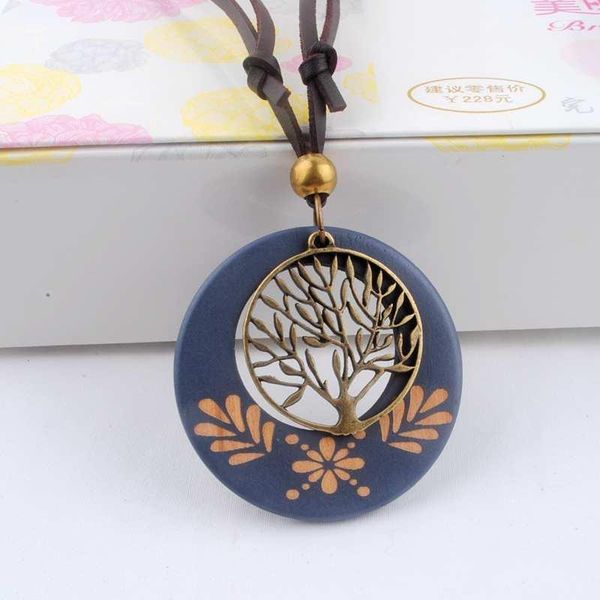 antique vintage long rope chain necklace wooden alloy tree pendants neckless cord men jewelry accessories ing, Silver
antique vintage long rope chain necklace wooden alloy tree pendants neckless cord men jewelry accessories ing, Silver