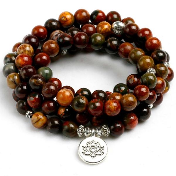 natural stone picasso round loose red creek beads bracelet necklace 108 prayer beaded women men wrapped wrist om buddhist buddha, Black
natural stone picasso round loose red creek beads bracelet necklace 108 prayer beaded women men wrapped wrist om buddhist buddha, Black