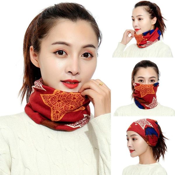 thin print fleece neck warmer winter scarf magic multifunctional headgear for women men, Blue;gray
thin print fleece neck warmer winter scarf magic multifunctional headgear for women men, Blue;gray