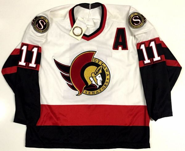 1990 vintage man daniel alfredsson ottawa senators embroidered hockey jerseys customize any name and digit jersey, Black
1990 vintage man daniel alfredsson ottawa senators embroidered hockey jerseys customize any name and digit jersey, Black