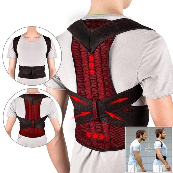 waist support corset posture correction belt trainer back corrector shoulder lumbar brace spine adjustable, Black;gray
waist support corset posture correction belt trainer back corrector shoulder lumbar brace spine adjustable, Black;gray