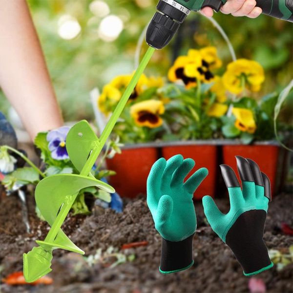 9-16in bulb & bedding plant auger garden auger spiral drill bit gardening bedding planting hole digger tool
9-16in bulb & bedding plant auger garden auger spiral drill bit gardening bedding planting hole digger tool