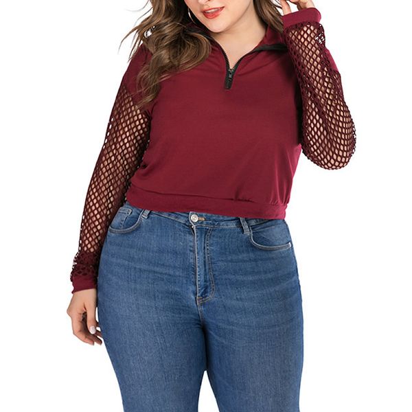 women's autumn long-sleeved hoodies solid color hollow sleeves casual large size fat loose ladies women hoodies, Black
women's autumn long-sleeved hoodies solid color hollow sleeves casual large size fat loose ladies women hoodies, Black