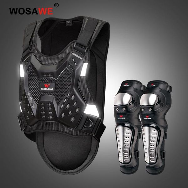 wosawe motorcycle chest protector knee elbow pads protective gear motorbike riding racing knee guards brace back support adult
wosawe motorcycle chest protector knee elbow pads protective gear motorbike riding racing knee guards brace back support adult