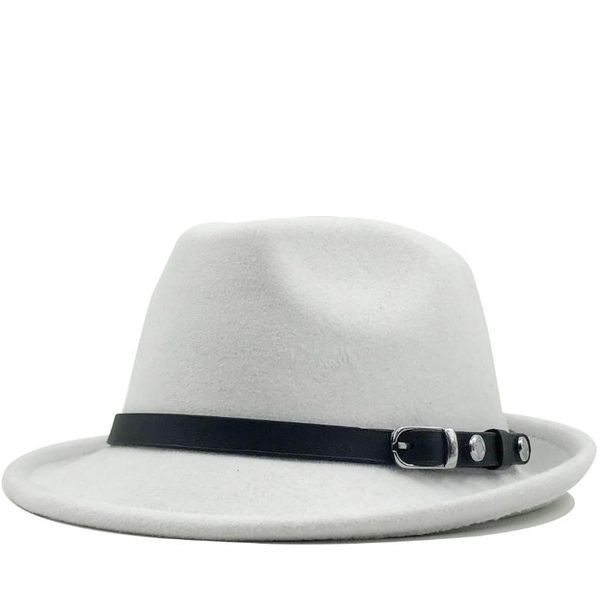 winter autumn men's white feminino felt fedora hat for gentleman winter wool bowler homburg jazz hat size 56-58cm, Blue;gray
winter autumn men's white feminino felt fedora hat for gentleman winter wool bowler homburg jazz hat size 56-58cm, Blue;gray