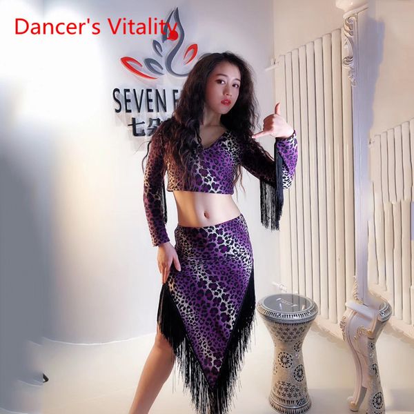 2020 summer new baladi shaabi costume women long sleeves dress belly dance long skirt side slit practice wear tassel design, Black;red
2020 summer new baladi shaabi costume women long sleeves dress belly dance long skirt side slit practice wear tassel design, Black;red
