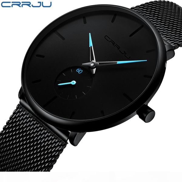 crrju fashion mens watches quartz watch men casual slim mesh steel waterproof sport watch relogio masculino, Slivery;brown
crrju fashion mens watches quartz watch men casual slim mesh steel waterproof sport watch relogio masculino, Slivery;brown