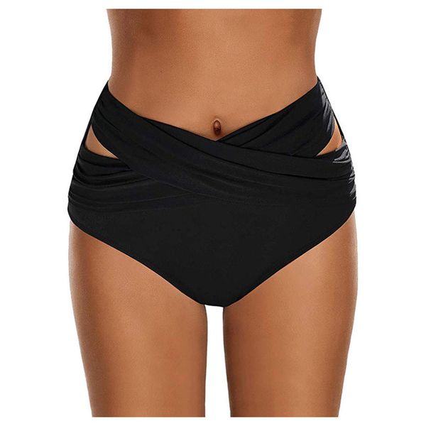 women swimwear underwear panties high waist ruched bikini bottoms tummy control swimsuit briefs pants bikini bottoms 45, White;black
women swimwear underwear panties high waist ruched bikini bottoms tummy control swimsuit briefs pants bikini bottoms 45, White;black