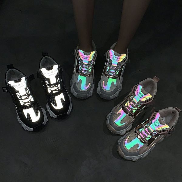 mixed color reflective platform women's shoes ladies sneakers platform sneakers shoes for woman womens chunky fashion
mixed color reflective platform women's shoes ladies sneakers platform sneakers shoes for woman womens chunky fashion
