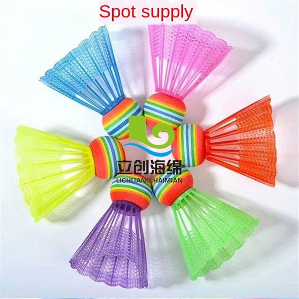 if7ai eva rainbow ball head plastic toy children badmintonwool ball badmintonuniversal badminton racket badminton environmental protec
if7ai eva rainbow ball head plastic toy children badmintonwool ball badmintonuniversal badminton racket badminton environmental protec