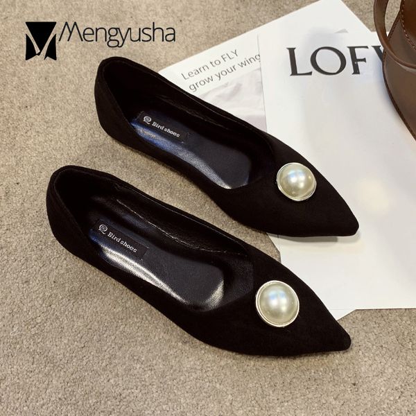 2020 big pearl women loafers flats shoes slip on flock ballerinas solid pointed toe driving moccasins shallow mouth casual shoes, Black
2020 big pearl women loafers flats shoes slip on flock ballerinas solid pointed toe driving moccasins shallow mouth casual shoes, Black
