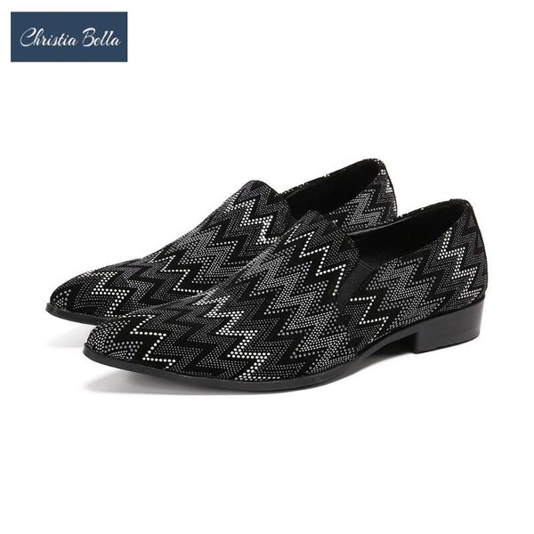 christia bella fashion sequin suede leather men shoes party club pointed toe men leather loafers slip on male flat shoe footwear, Black
christia bella fashion sequin suede leather men shoes party club pointed toe men leather loafers slip on male flat shoe footwear, Black