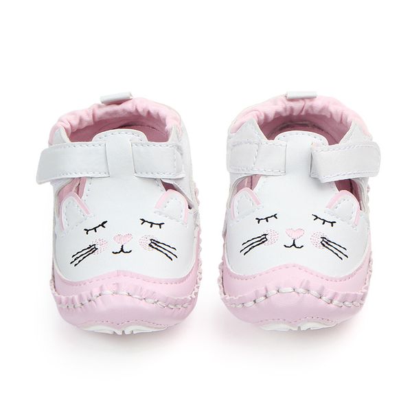 New cartoon cat non-slip female baby shoes PU leather breathable soft bottom baby shoes step shoes wholesale
New cartoon cat non-slip female baby shoes PU leather breathable soft bottom baby shoes step shoes wholesale