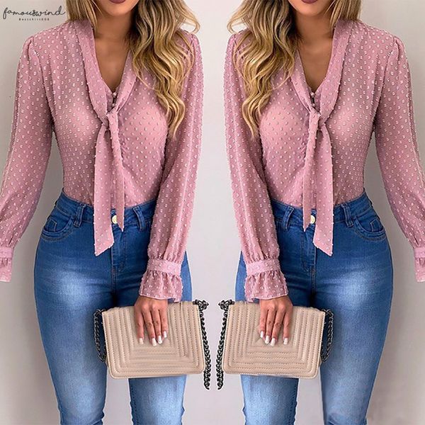 women pink blouses and shirt 2020 new sweet office style women summer chiffon long sleeve shirt blusas mujer de moda, White
women pink blouses and shirt 2020 new sweet office style women summer chiffon long sleeve shirt blusas mujer de moda, White