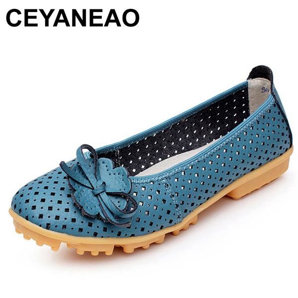 ceyaneao hollow outs breathable summer shoes women flats genuine leather soft women loafers ladies moccasins female c054, Black
ceyaneao hollow outs breathable summer shoes women flats genuine leather soft women loafers ladies moccasins female c054, Black
