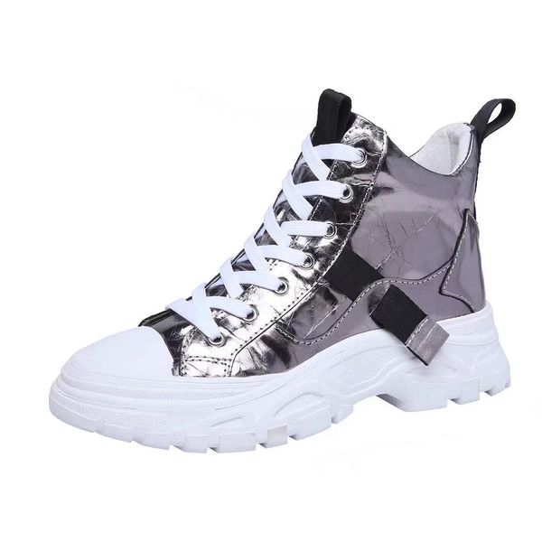 italy designer shoes genuine leather flat casual shoes runner runing women high help sneakers trainers size 35-40 original packaging cs05, Black 
italy designer shoes genuine leather flat casual shoes runner runing women high help sneakers trainers size 35-40 original packaging cs05, Black