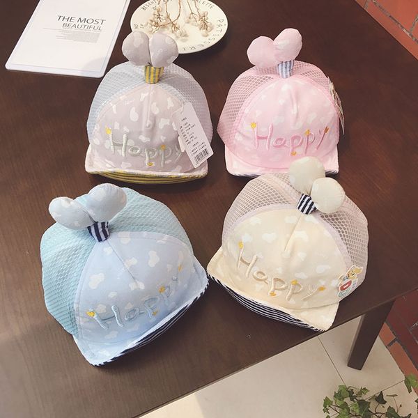 autumn 0-3-6-12 boys' and girls' peaked spire baby cap sunscreen baby hat cap fashionable thin sunscreen hat summer, Yellow
autumn 0-3-6-12 boys' and girls' peaked spire baby cap sunscreen baby hat cap fashionable thin sunscreen hat summer, Yellow