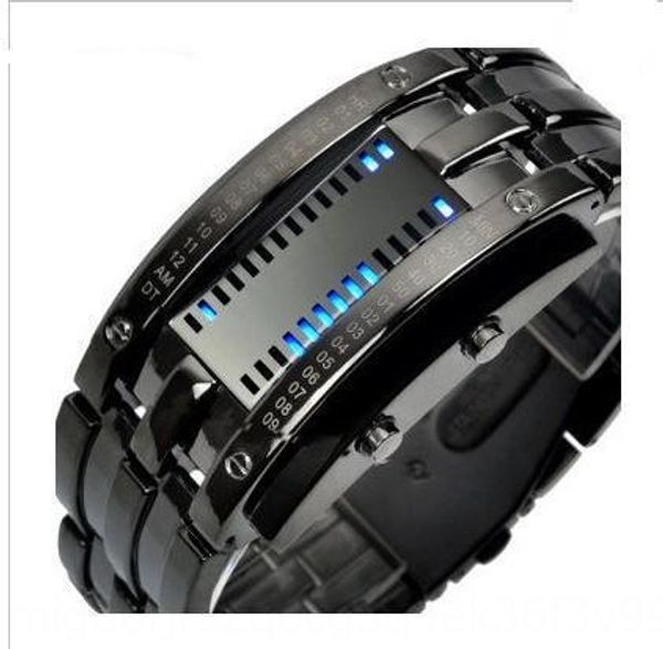 fashion led waterproof meter iron man tungsten steel texture binary double line fashion student lava waterproof meter, Blue
fashion led waterproof meter iron man tungsten steel texture binary double line fashion student lava waterproof meter, Blue