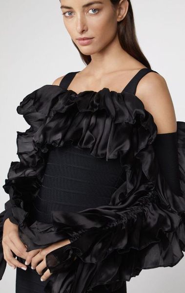 2020 new arrival women black square collar spaghetti strap long sleeve bodycon celebrity evening party bandage dress wholesale, Black;gray
2020 new arrival women black square collar spaghetti strap long sleeve bodycon celebrity evening party bandage dress wholesale, Black;gray