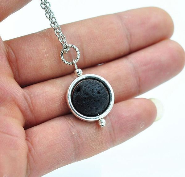 2020bead pendant necklace aromatherapy essential oil diffuser necklaces black lava pendant jewelry for women, Silver
2020bead pendant necklace aromatherapy essential oil diffuser necklaces black lava pendant jewelry for women, Silver