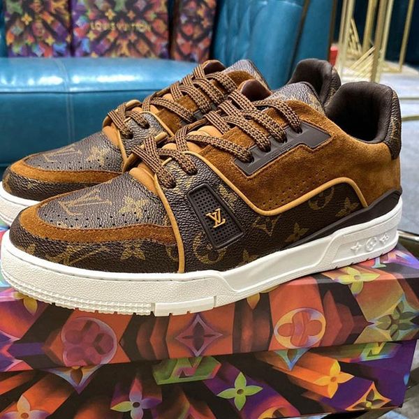 20 designer high-quality men's casual sports shoes and luxury outdoor casual shoes, the original box size is 38-45, Black
20 designer high-quality men's casual sports shoes and luxury outdoor casual shoes, the original box size is 38-45, Black