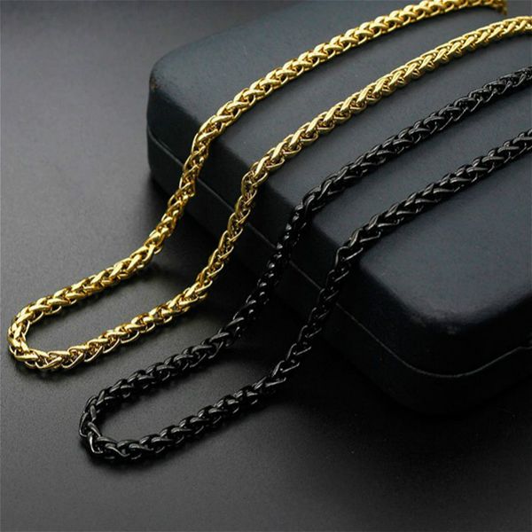 snake chain necklace for men women stainless steel chains necklace black gold color choker collier trendy jewelry 45-75cm length, Silver
snake chain necklace for men women stainless steel chains necklace black gold color choker collier trendy jewelry 45-75cm length, Silver