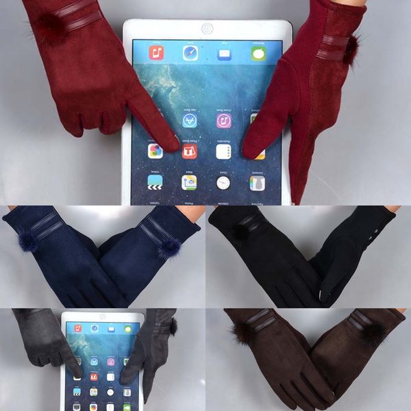 winter double rabbit warm and fur ball non-velvet warm gloves touch screen women's casual gloves
winter double rabbit warm and fur ball non-velvet warm gloves touch screen women's casual gloves