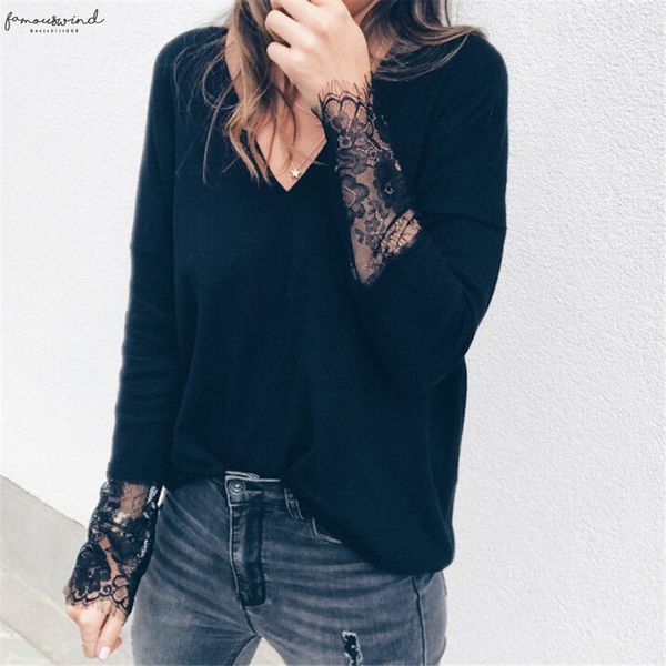 women lace blouse womens and blouses long sleeve for ladies v neck blouse women blouses shirt blusas mujer, White
women lace blouse womens and blouses long sleeve for ladies v neck blouse women blouses shirt blusas mujer, White