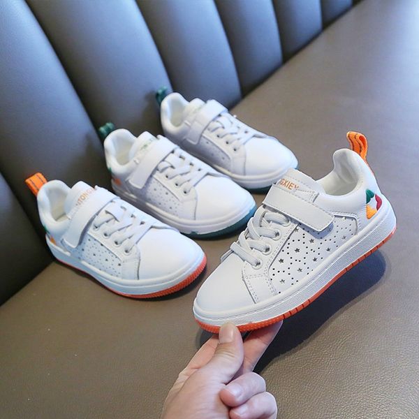 new sports in 2020 boys' genuine leather girls' hollow net sneakers children's children's shoes small white shoes fashio, Black
new sports in 2020 boys' genuine leather girls' hollow net sneakers children's children's shoes small white shoes fashio, Black