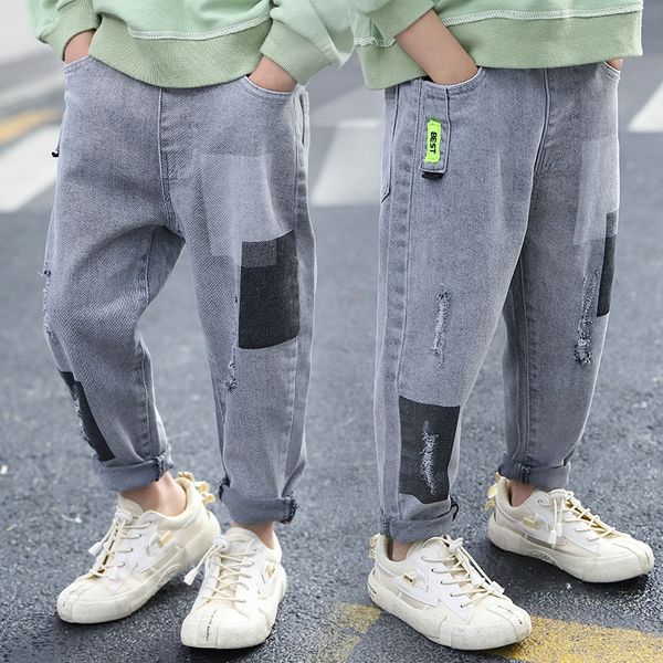 qwfpt autumn 2020 new boys' casual jeans pants paster children's pants middle-aged and big children's creative hole-breaking, Blue
qwfpt autumn 2020 new boys' casual jeans pants paster children's pants middle-aged and big children's creative hole-breaking, Blue