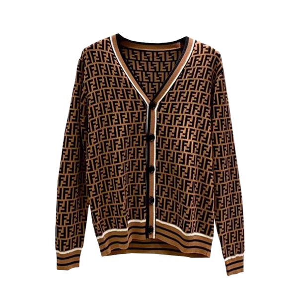 fall 2020 men women same sweater european-american tide brand sweater british style ff jacquard knitting jacket v neck cardigan new sweater, Black;brown
fall 2020 men women same sweater european-american tide brand sweater british style ff jacquard knitting jacket v neck cardigan new sweater, Black;brown