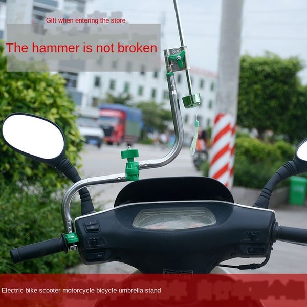 xihxu new electric vehicle stand stainless steel thickened pedal motorcycle umbrella yang umbrella holder motorcycle bicycle electric bicycl
xihxu new electric vehicle stand stainless steel thickened pedal motorcycle umbrella yang umbrella holder motorcycle bicycle electric bicycl