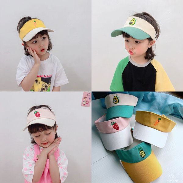 children's summer new color matching fruit screen male and female baby sun hat outdoor sunshade sun hat, Blue;gray
children's summer new color matching fruit screen male and female baby sun hat outdoor sunshade sun hat, Blue;gray