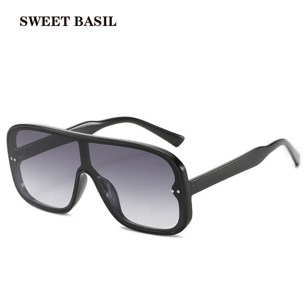 sweet basil 2020 oversize square sunglasses women large frame black sun glasses wind men retro flat eyewear gradient uv400, White;black
sweet basil 2020 oversize square sunglasses women large frame black sun glasses wind men retro flat eyewear gradient uv400, White;black
