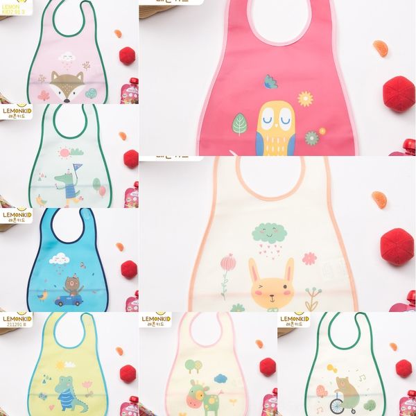 lemonkid korean new children's bib environmental protection tasteless baby's lunch lunch bag 14 color cartoon bib
lemonkid korean new children's bib environmental protection tasteless baby's lunch lunch bag 14 color cartoon bib