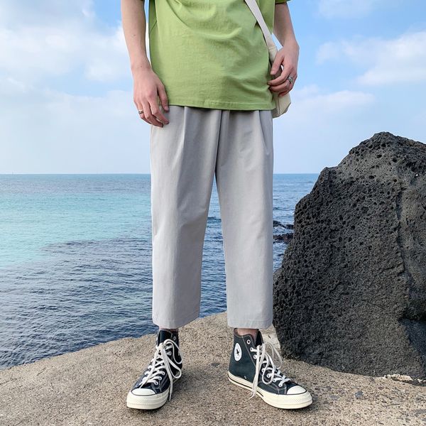 2020 new spring and summer european and american hip-hop loose solid color eight-point casual pants m-5xl high quality, Black
2020 new spring and summer european and american hip-hop loose solid color eight-point casual pants m-5xl high quality, Black
