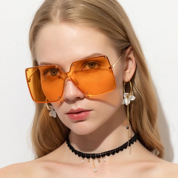 oversized rimless square sunglasses women 2020 fashion shades clear lens one piece men male female gafas glasses, White;black
oversized rimless square sunglasses women 2020 fashion shades clear lens one piece men male female gafas glasses, White;black