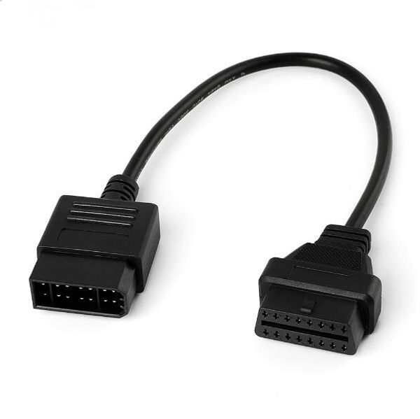 10pcs/lot for 14pin to 16pin car diagnostic cable 14 pin male to female obd2 adapter cable connector
10pcs/lot for 14pin to 16pin car diagnostic cable 14 pin male to female obd2 adapter cable connector