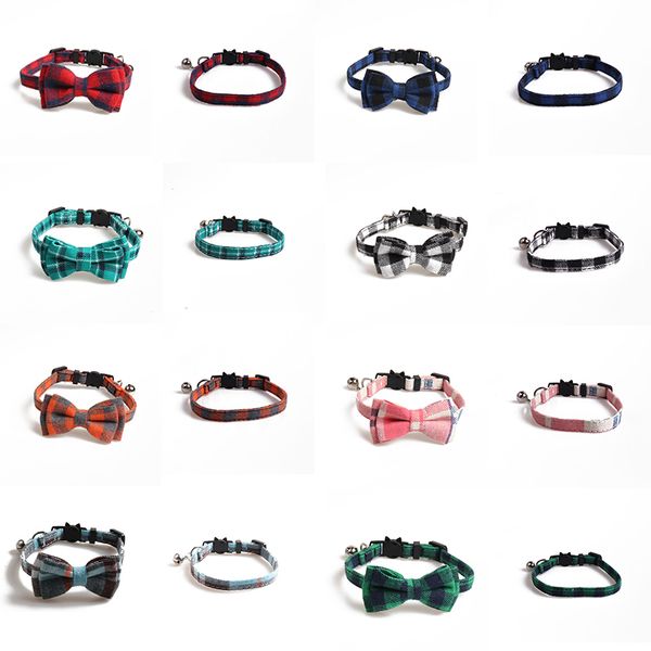 8 style new dog collar pet lattice bowknot cat collar buckle with bell 1*28cm pet supplies xd23700
8 style new dog collar pet lattice bowknot cat collar buckle with bell 1*28cm pet supplies xd23700